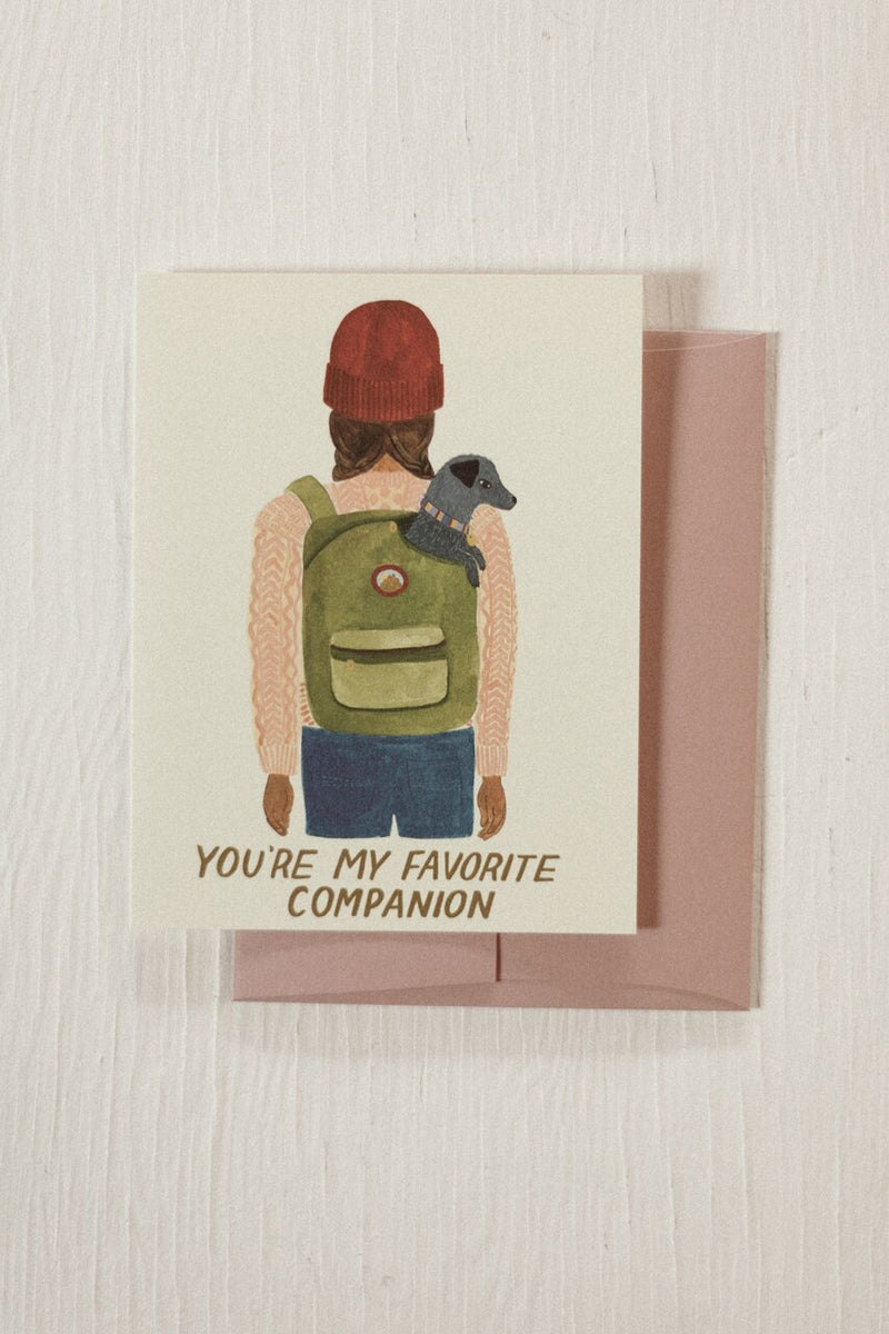 Favorite Companion Card
