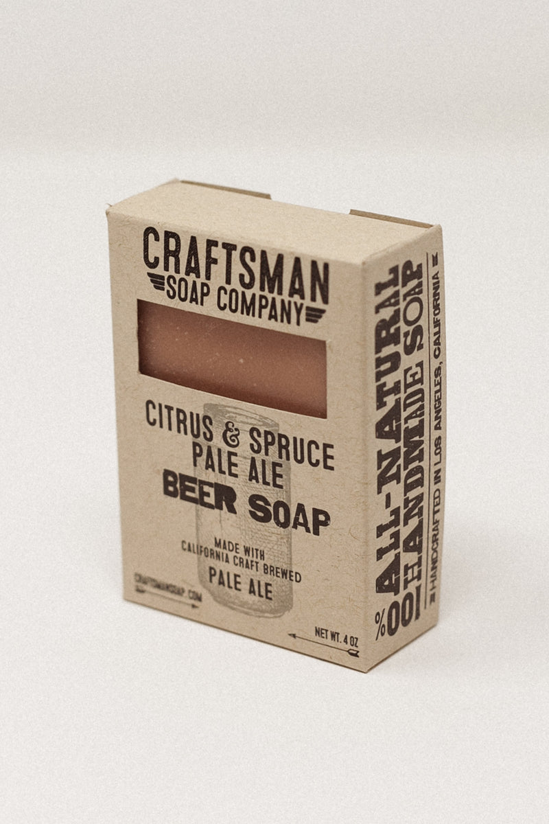 Citrus & Spruce Saison Beer Soap