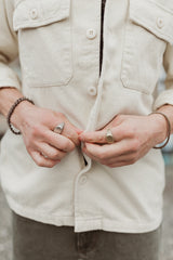 Signet Ring Sterling Work Patina