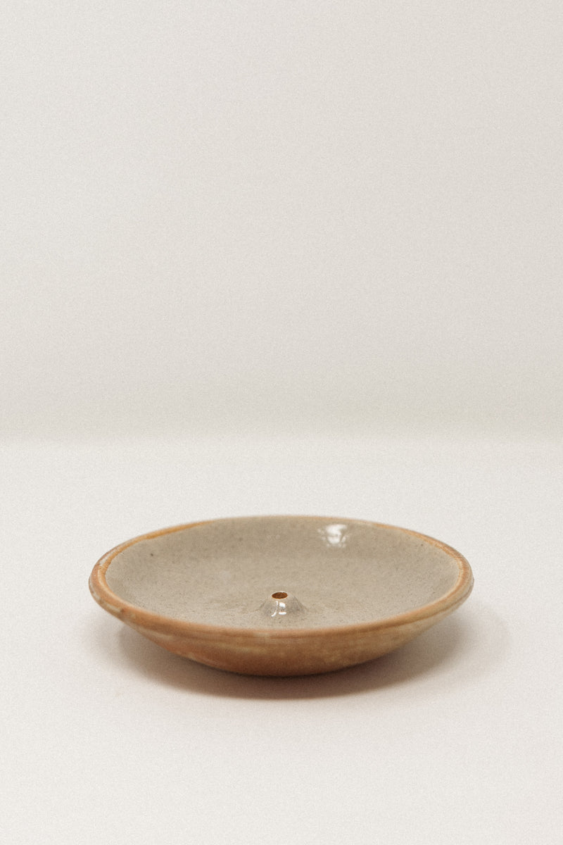 Stoneware Incense Holder Celadon