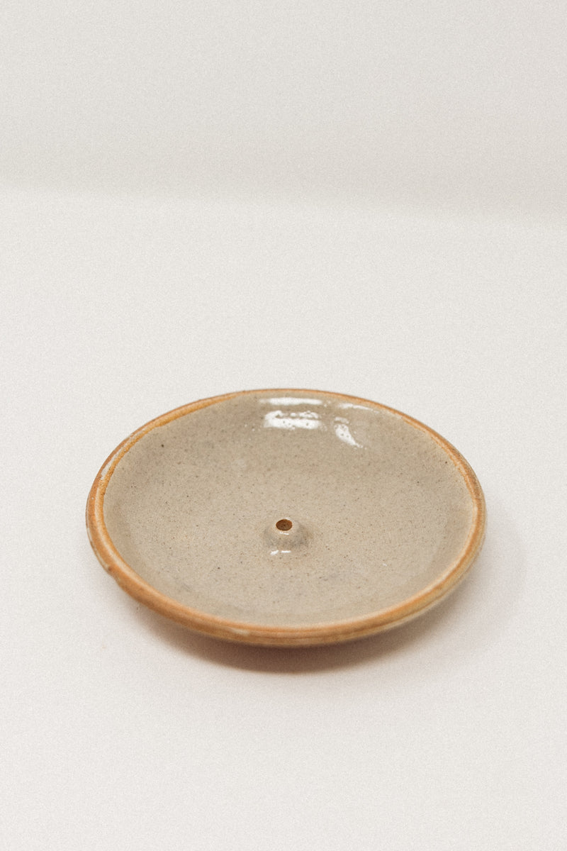 Stoneware Incense Holder Celadon