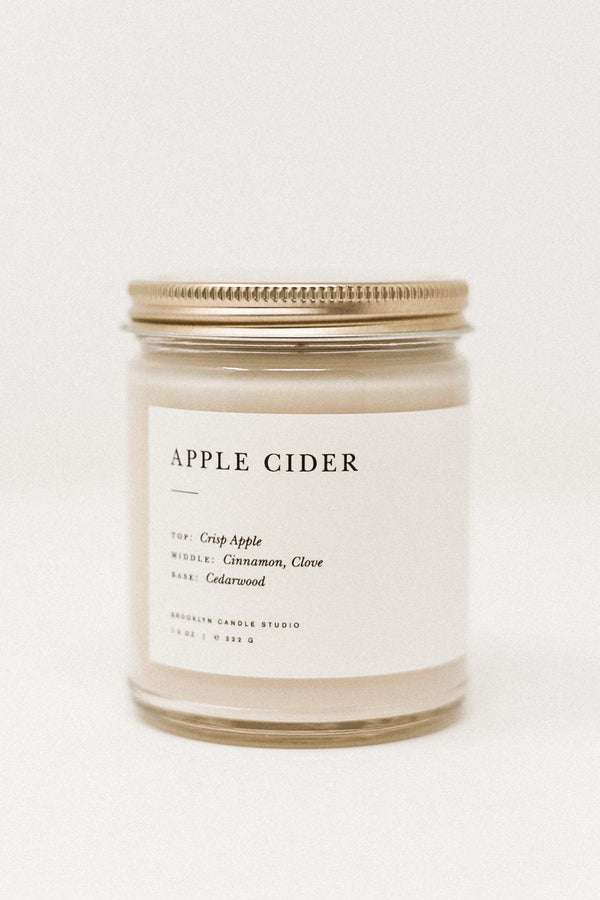 Apple Cider Minimalist Candle