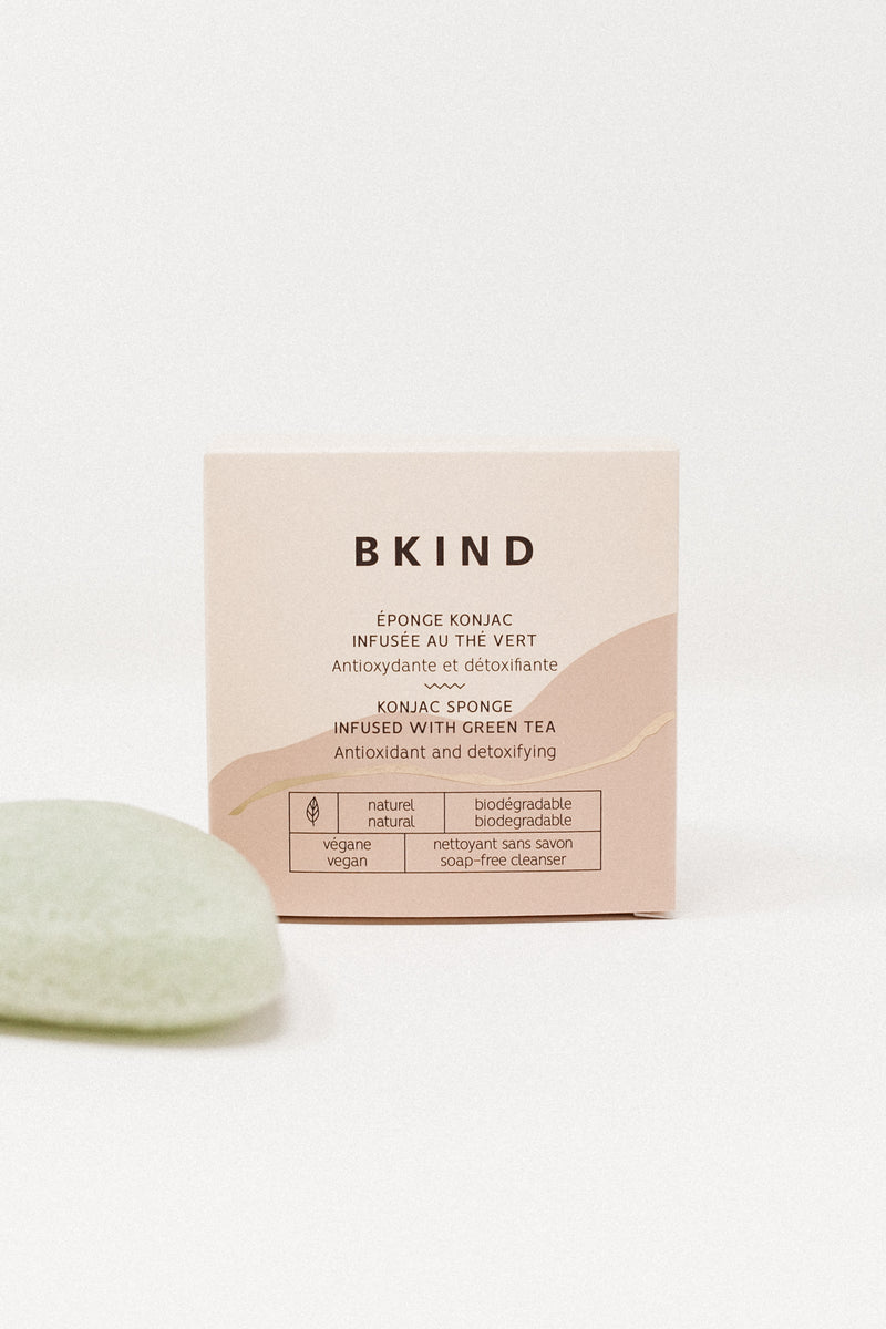 Konjac Facial Sponge Green Tea