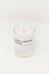 Dried Cedar + Moss Candle