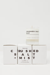 Crushed Salt + Mist Candle