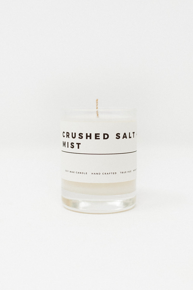 Crushed Salt + Mist Candle