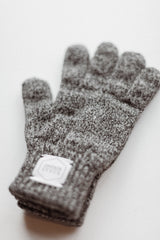 Ragg Wool Glove Charcoal Melange