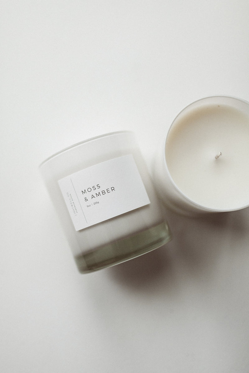 Moss & Amber Candle