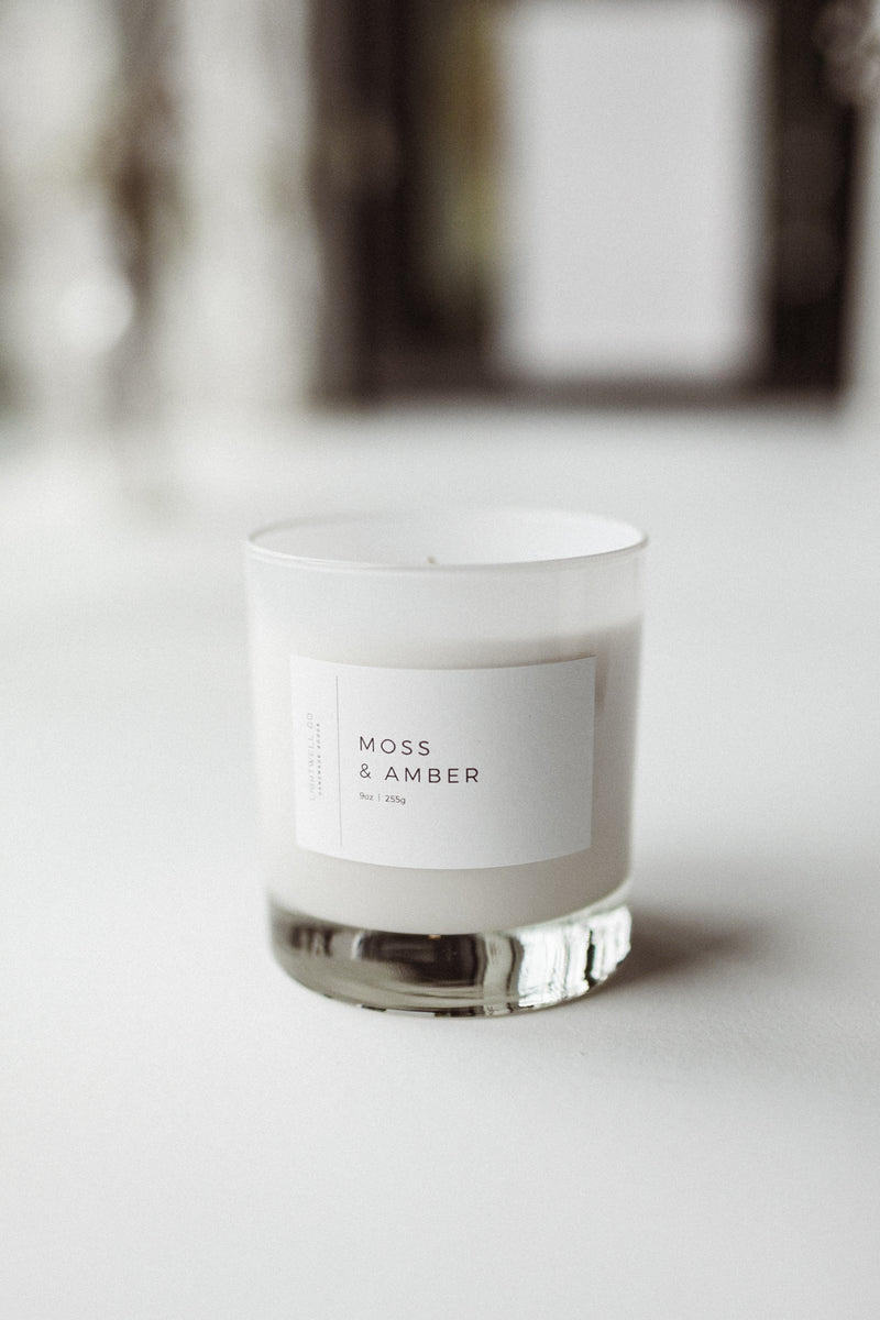 Moss & Amber Candle