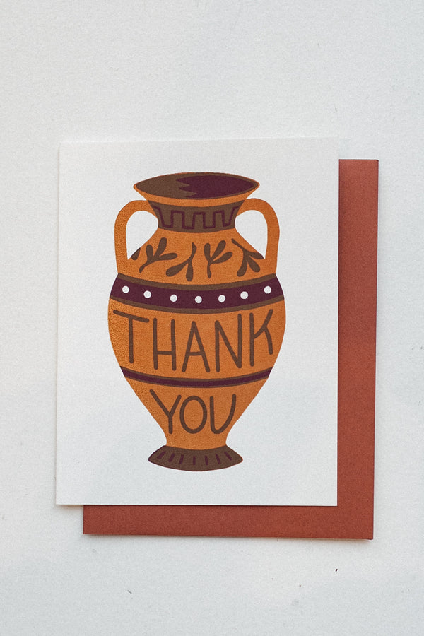 Thank You Vase Card