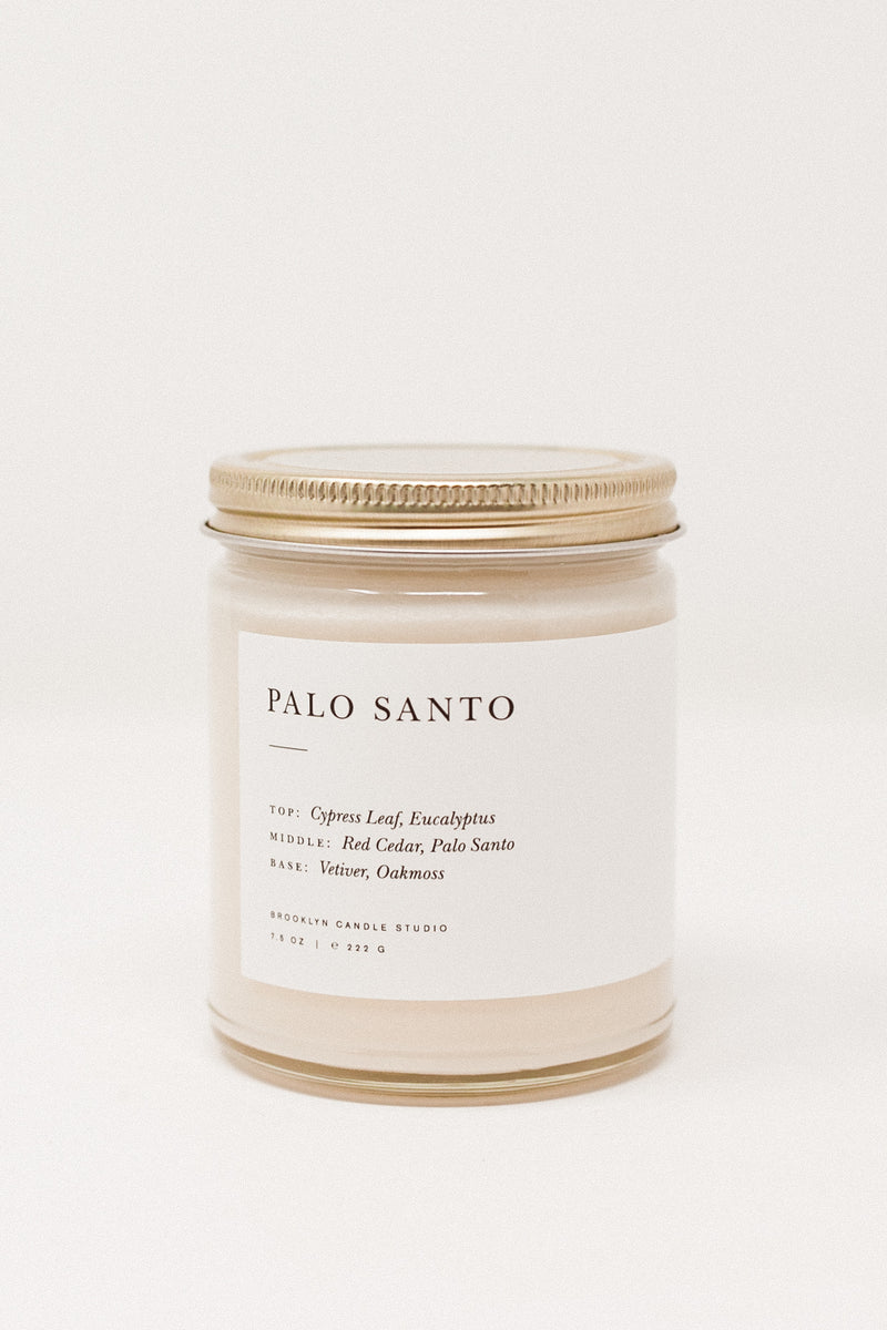 Palo Santo Minimalist Candle