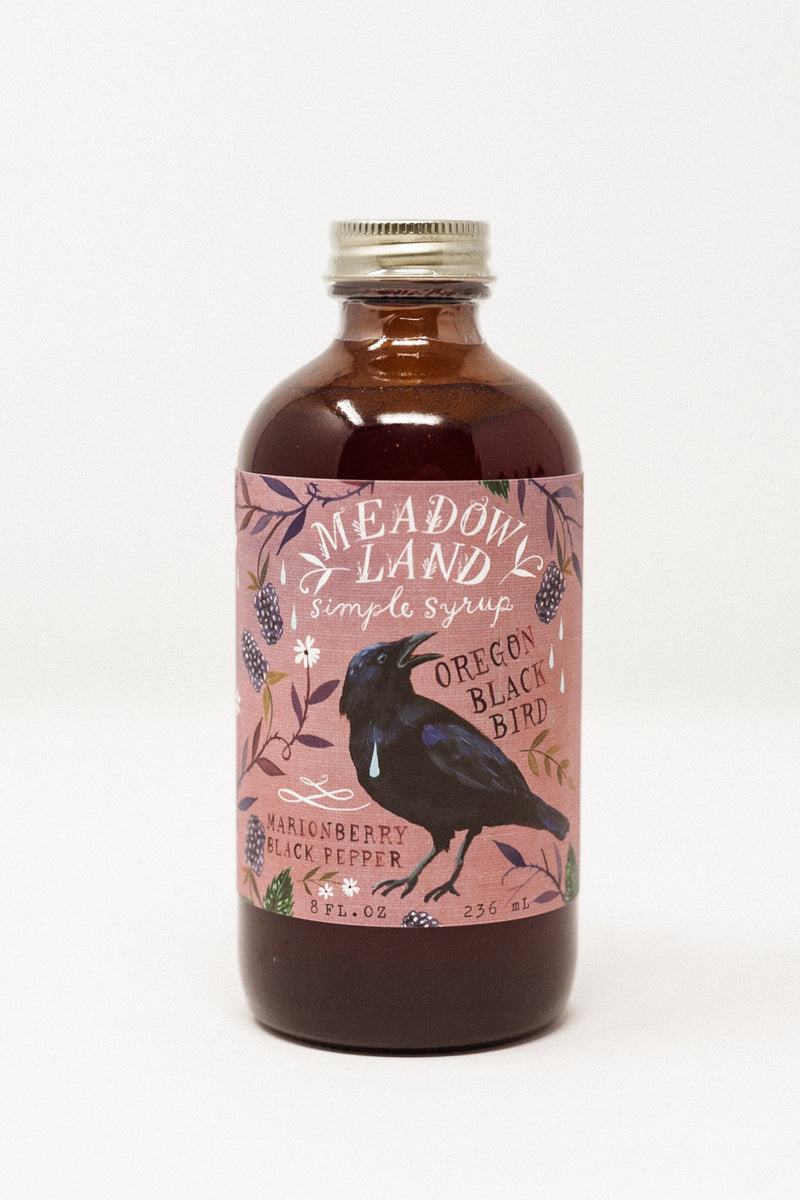 Oregon Black Bird Simple Syrup