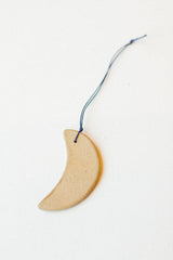 Moon Ornament Speckled Goldstone