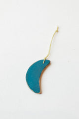 Moon Ornament Blue