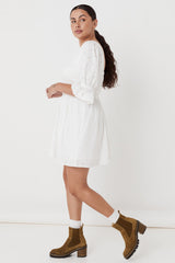 Bo Mini Dress White