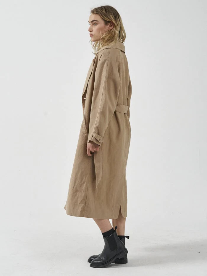 Discovery Trench Coat Faded Khaki