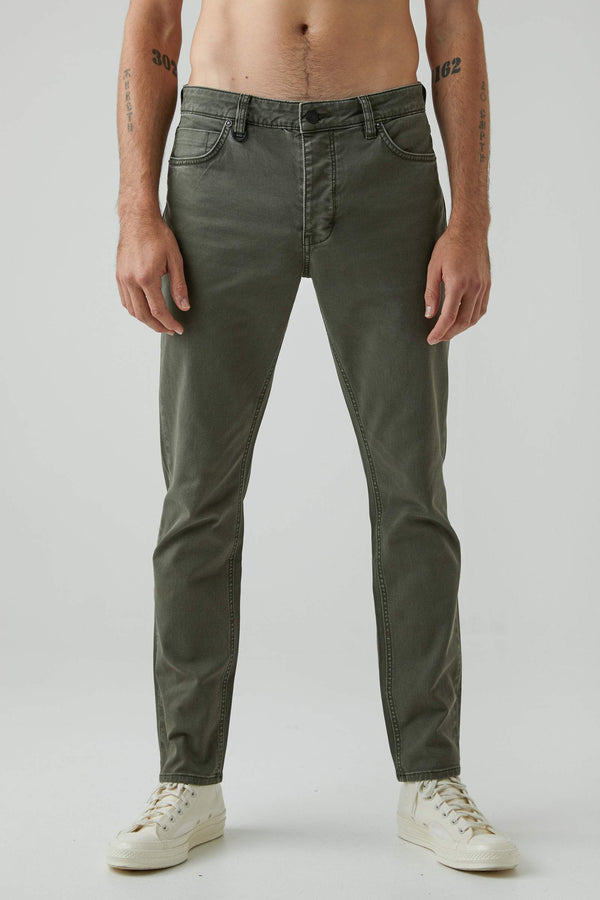 Lou Slim Twill Military