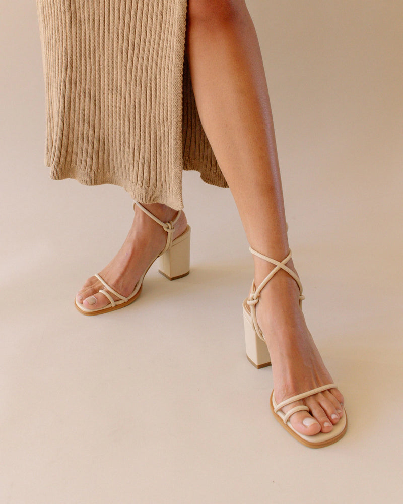 Grace Sandal Corn Ivory