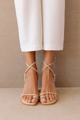 Grace Sandal Corn Ivory