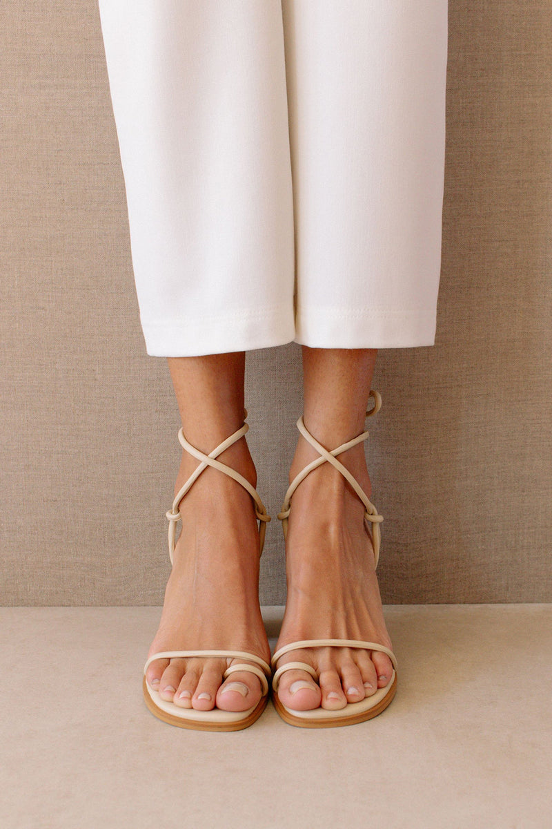 Grace Sandal Corn Ivory