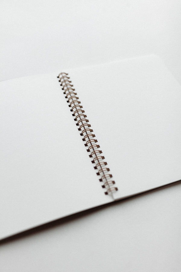 Cloudy Night Coil Blank Notebook