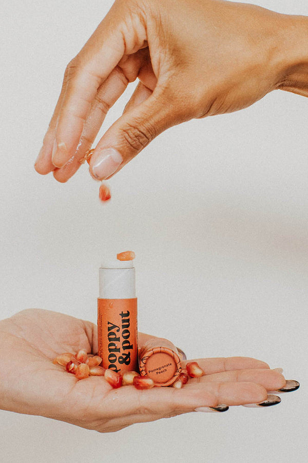 Pomegranate Peach Lip Balm