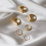 Hex Ring Gold