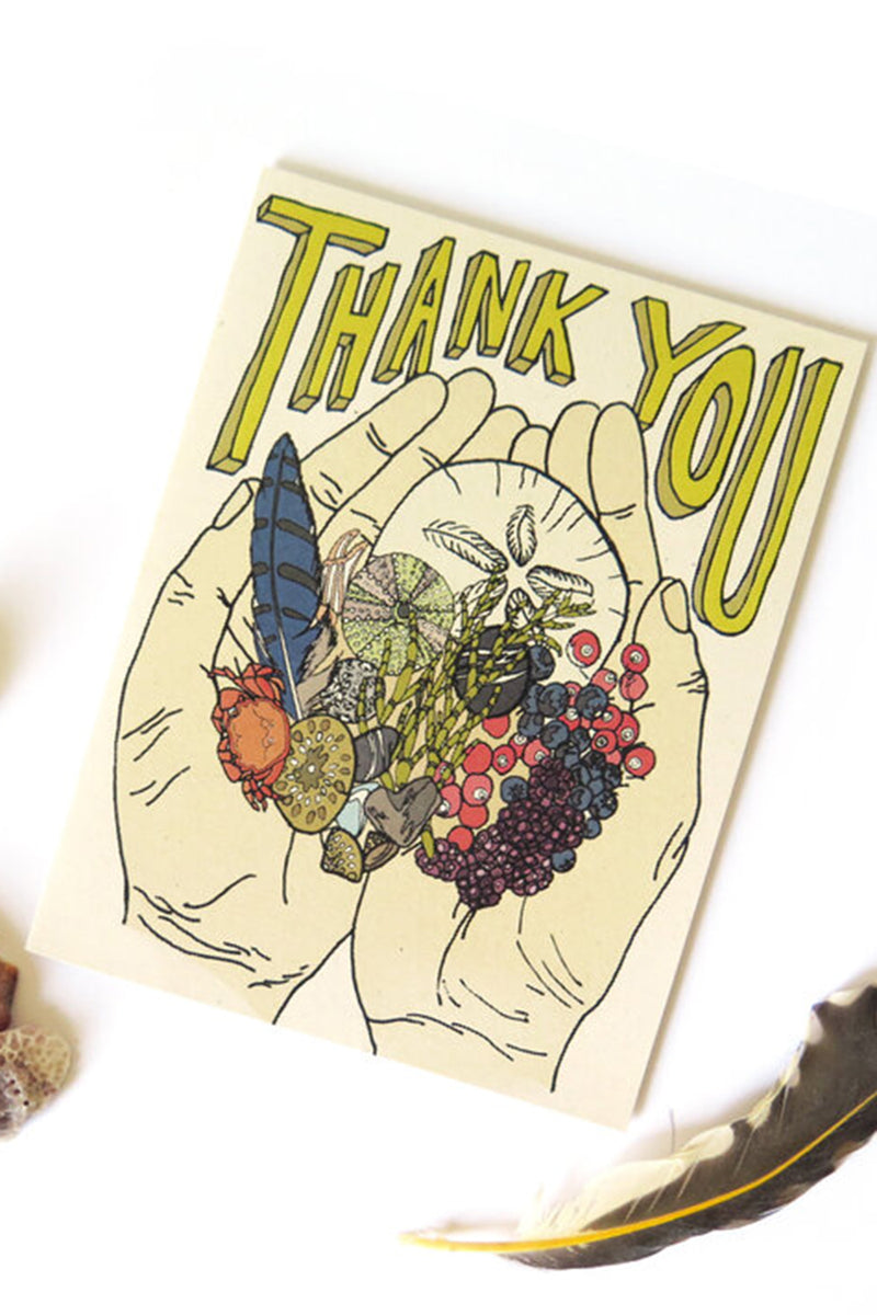 Thank You Hands Card